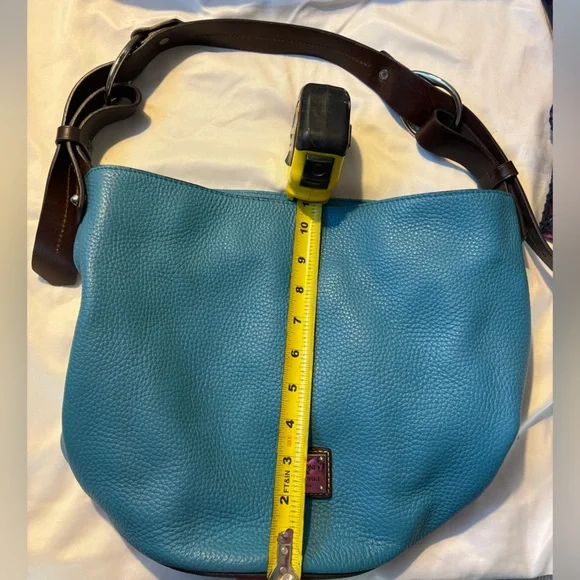 Dooney & Bourke Blue Leather Women's Bag - Picture 4 of 7